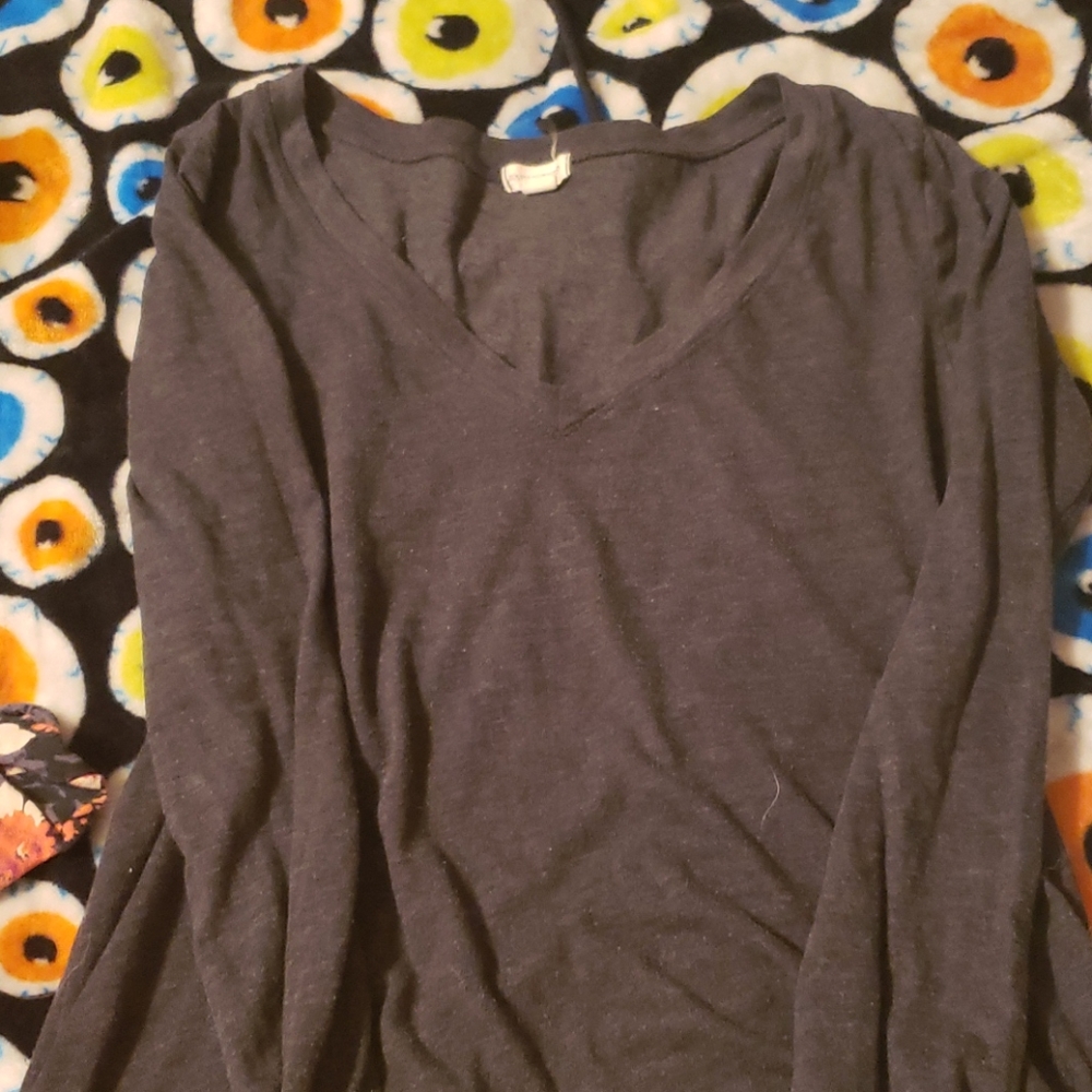 Gray long sleeve